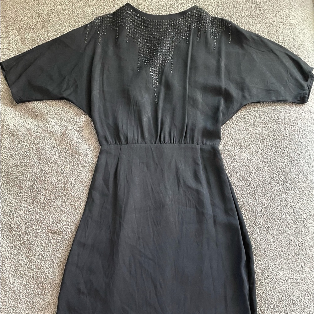vintage black dress
